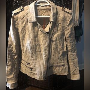 OLSEN EUROPE 100% linen, cotton jacket 💞